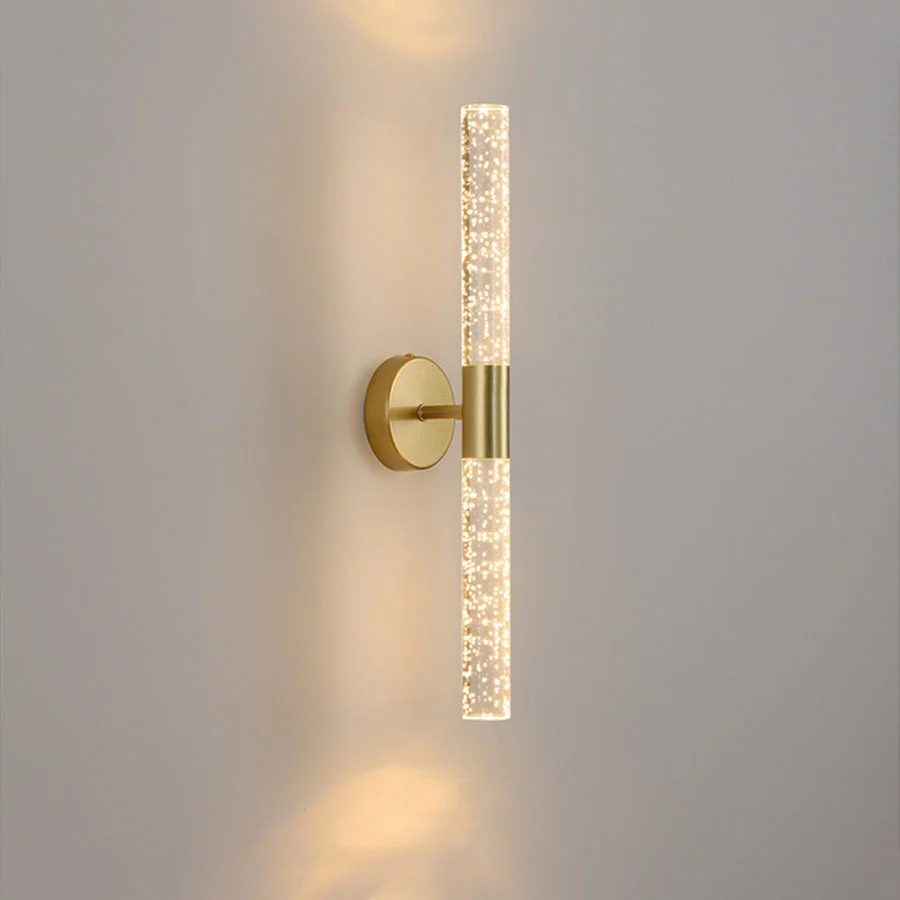 

Modern Luxury Acrylic Bubbles Wall Lamp Nordic Living Room Sofa TV Linear Wall light Indoor Long Bedroom Bedside Sconce