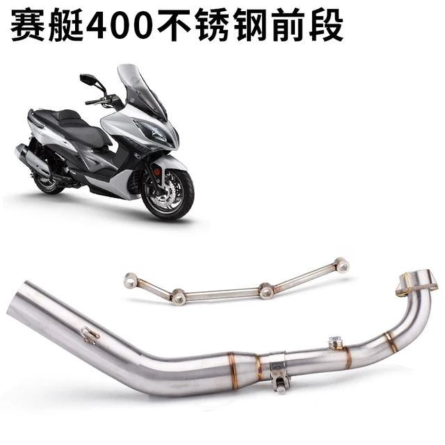 Slip on for kymco xciting 400i s400 motorcycle exhaust system