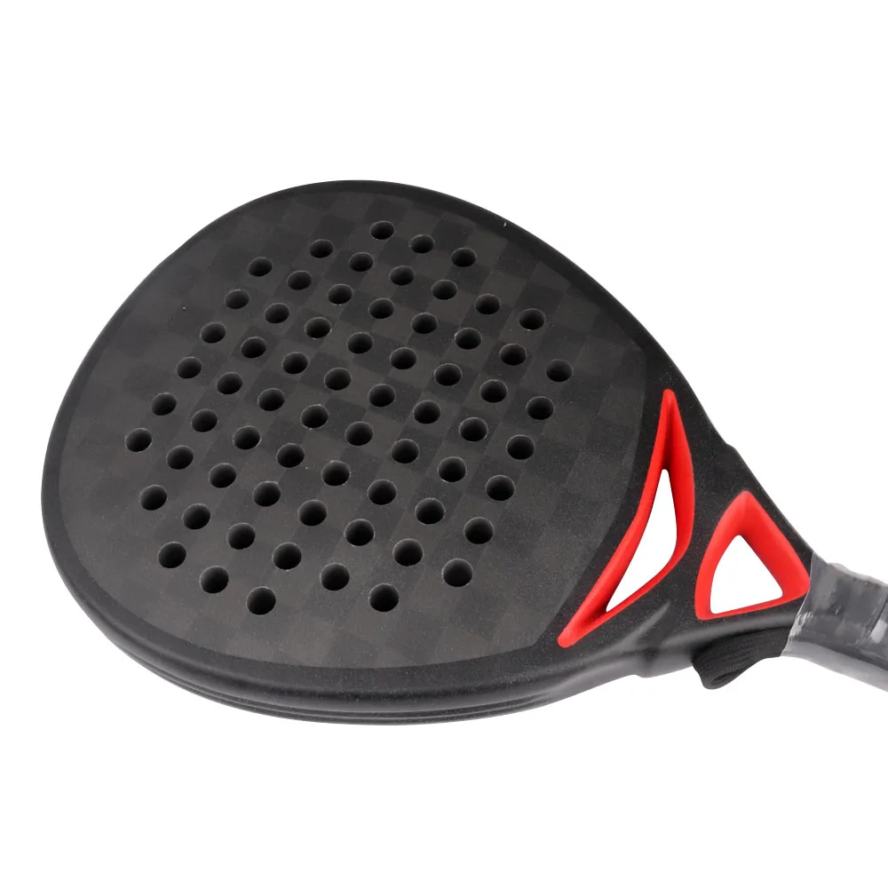 New 18K Plate Racket Padel Professional 18k Carbon Fiber Padel Racket Unisex Racket Equipment with Bag FD56712867