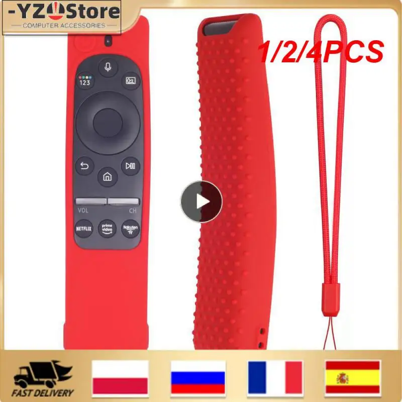 Custodia In Silicone 1/2/4Pcs Per Smart Tv An-Mr19Ba/Mr18Ba Custodia Protettiva Per Telecomando Per An-Mr600/Mr650A/Mr20Ga