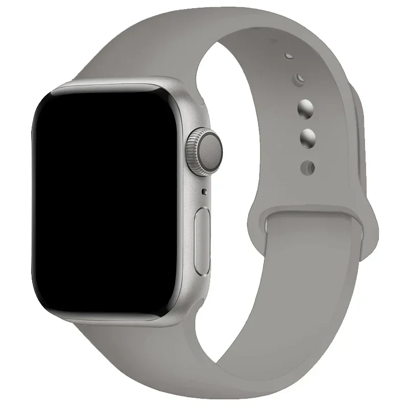 Silicone Sports Band for Smartwatch - Adjustable Loop Bracelet