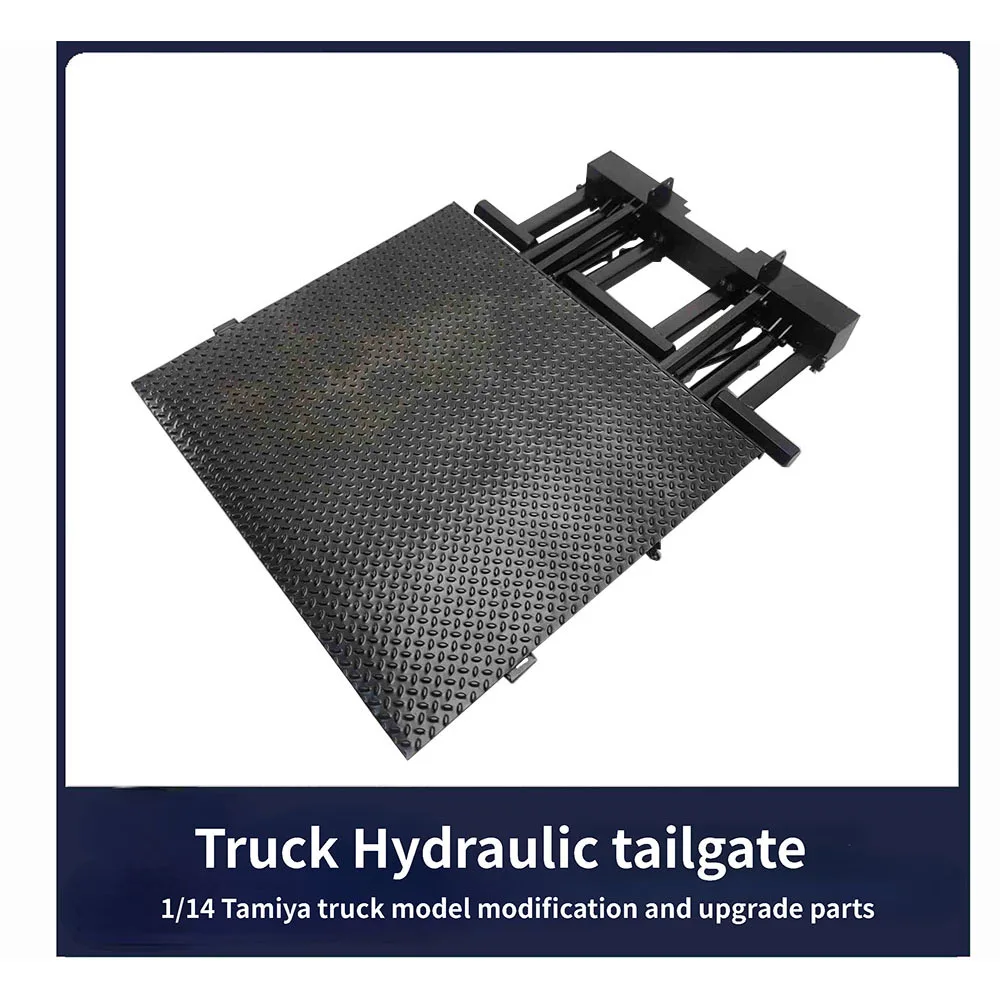 HydraulicTailgateKitJXWBUpgradeTamiya114ClosedBucketMetal