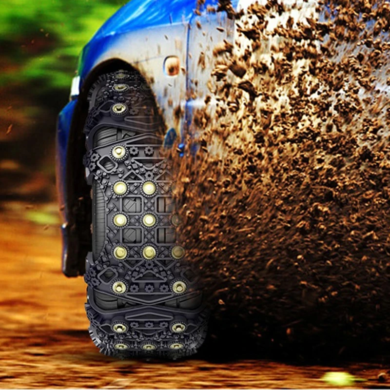 Car Tire Wheel Chain Anti slip Plastic Chain For Truck SUV Winter Off Road Accessories 4x4 Sedans Vehicle Snow Chains Universal
