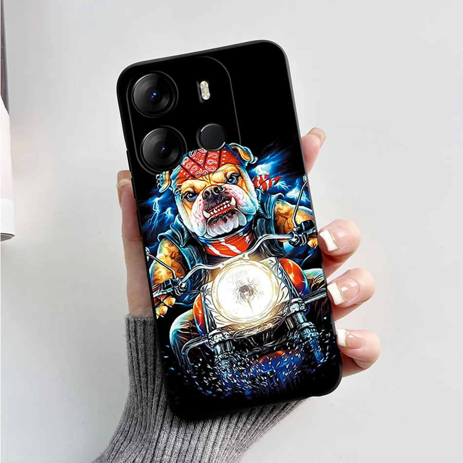 Luxury Marble Soft Silicone Phone Case - Tecno Pop 7 Series