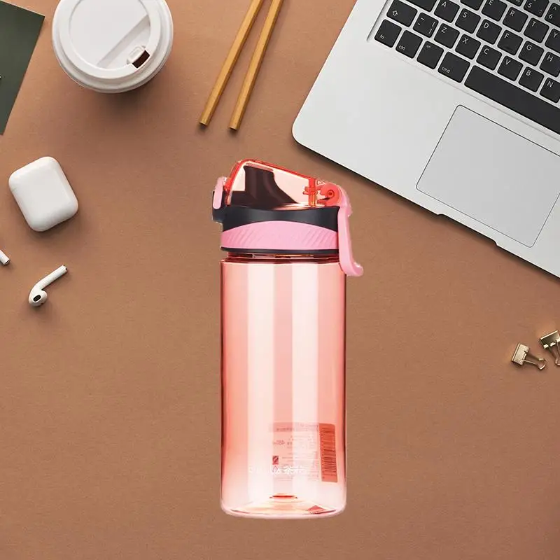 

CHAHUA Plastic Water Cup Girls' Sports Water Bottle Food Grade High Temperature Resistant Student Children's Water Bottle