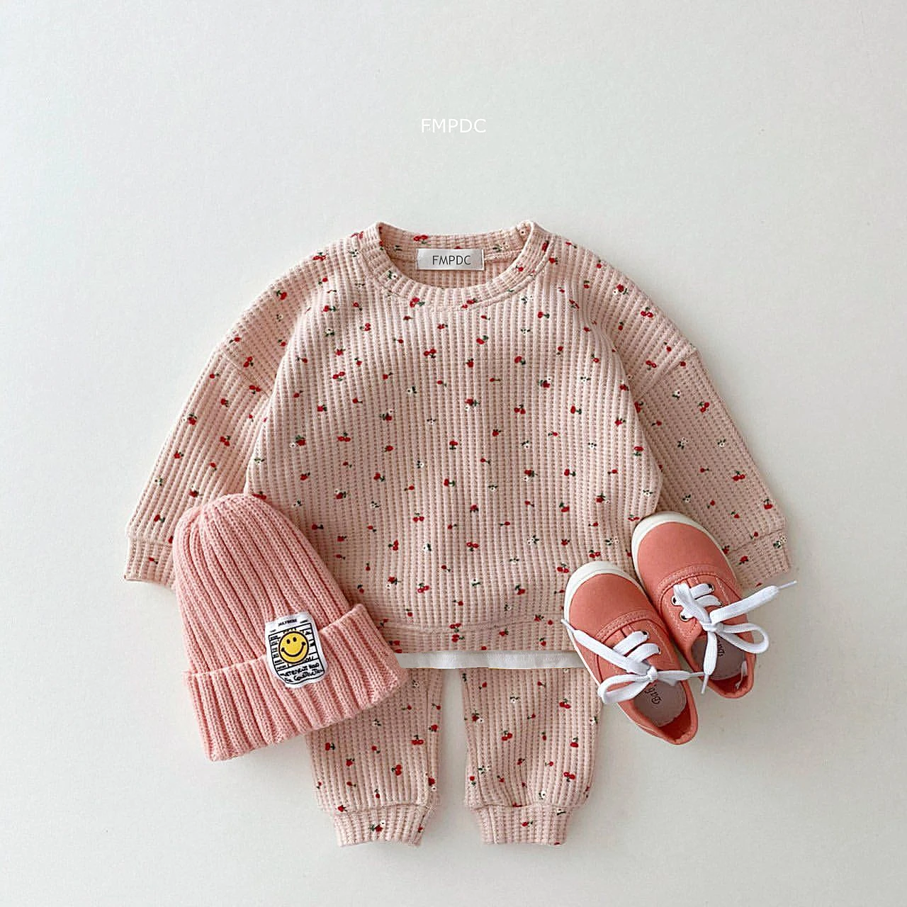 Spring Baby Girls Clothes Set 2022 New Fashion Cute Fruit Printing Baby Girl Casual Tops + Trouser 2pcs Baby Girls Clothing baby clothes in sets	