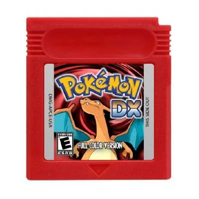 GBC Game Cartridge Pokemon mMario Series 16 Bit Video Game Console Pokemon Sour Crystal Blue Red DX 4