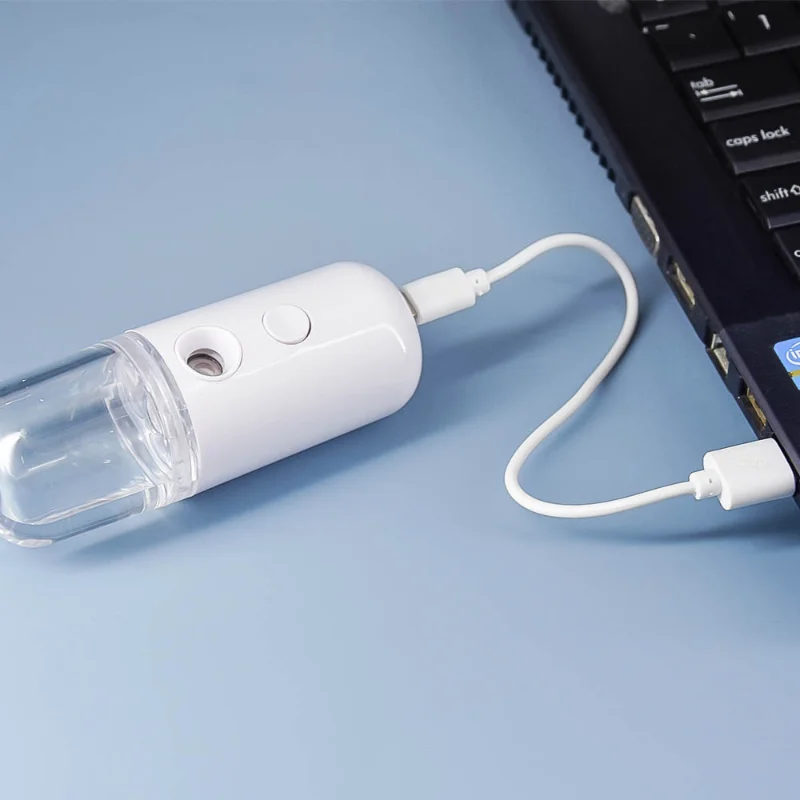 BXA Rechargeable Mist Facial Sprayer Humidifier Nebulizer Face Steamer Moisturizing Beauty Instruments Face Skin Care Tools