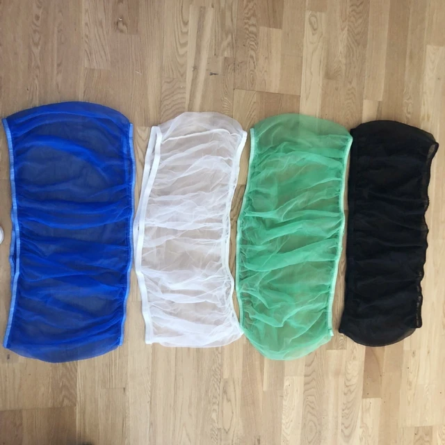 1Pc Bird Cage Mesh Nylon Fabric Dustproof Parrot Quail Pigeon Net Machine Washable Thrush Starling Lark Yarn Cage Cover 4 Colors 5