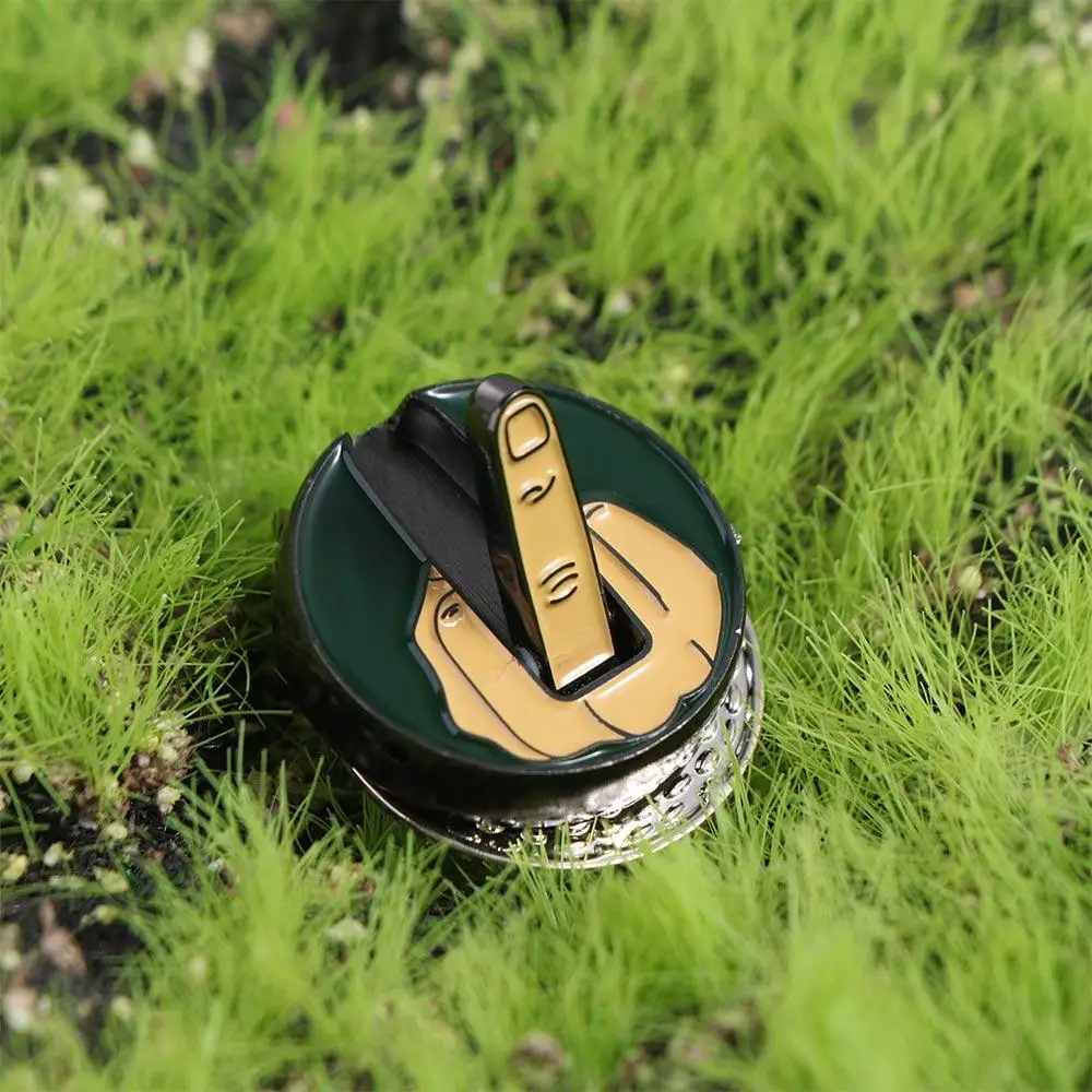 Funny Golf Balls Middle Finger Golf Ball Marker Middle Finger Green Funny Ball Markers Marker Cap