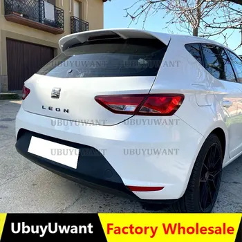 Per Seat LEON MK3 MK3.5 5F FR Stile Hatchback Spoiler 2012-2020 Materiale ABS Posteriore Tetto Lip Spoiler Per Auto Ala di Coda Decorazione