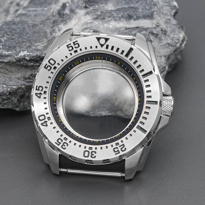 Mod Watch Case Design Seiko Red Monster Fit Japan Seiko Nh35 Nh36 4R 7S Movimento Automatico Parti Di Riparazione Dell'Orologio Aftermarket Relac