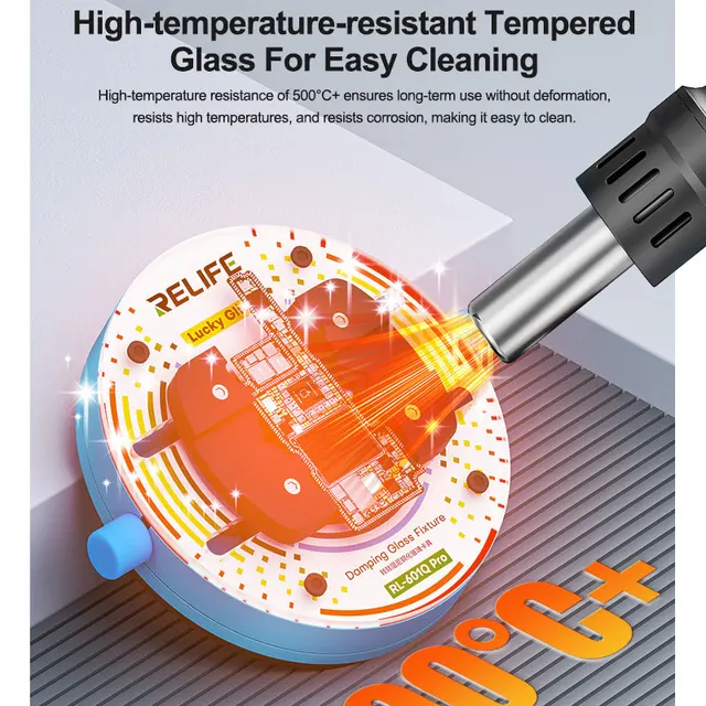 حامل ومثبت بورد دوار RELIFE RL-601Q Pro (360 درجة) 4