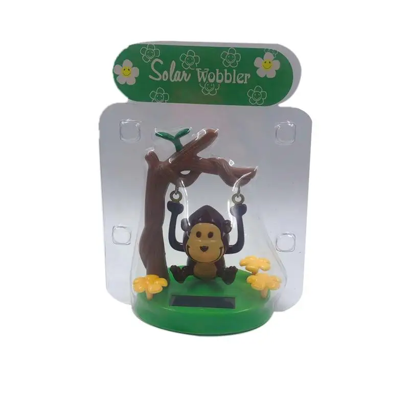 

Solar Powered Dancing Animal Swinging Animated Bobble Dancer Toy Car Decor Kids Toys Gift