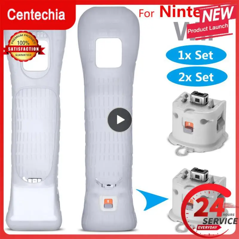 Telecomando Integrato Motion Plus Per Controller Wii Telecomando Wii Nunchuck Controller Wireless Gamepad Controle