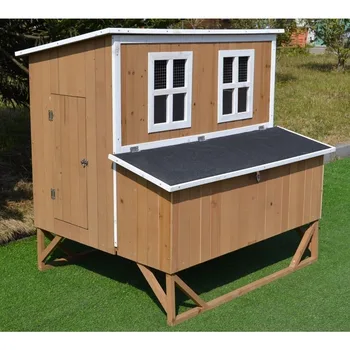 New Large Wood Chicken Coop 1