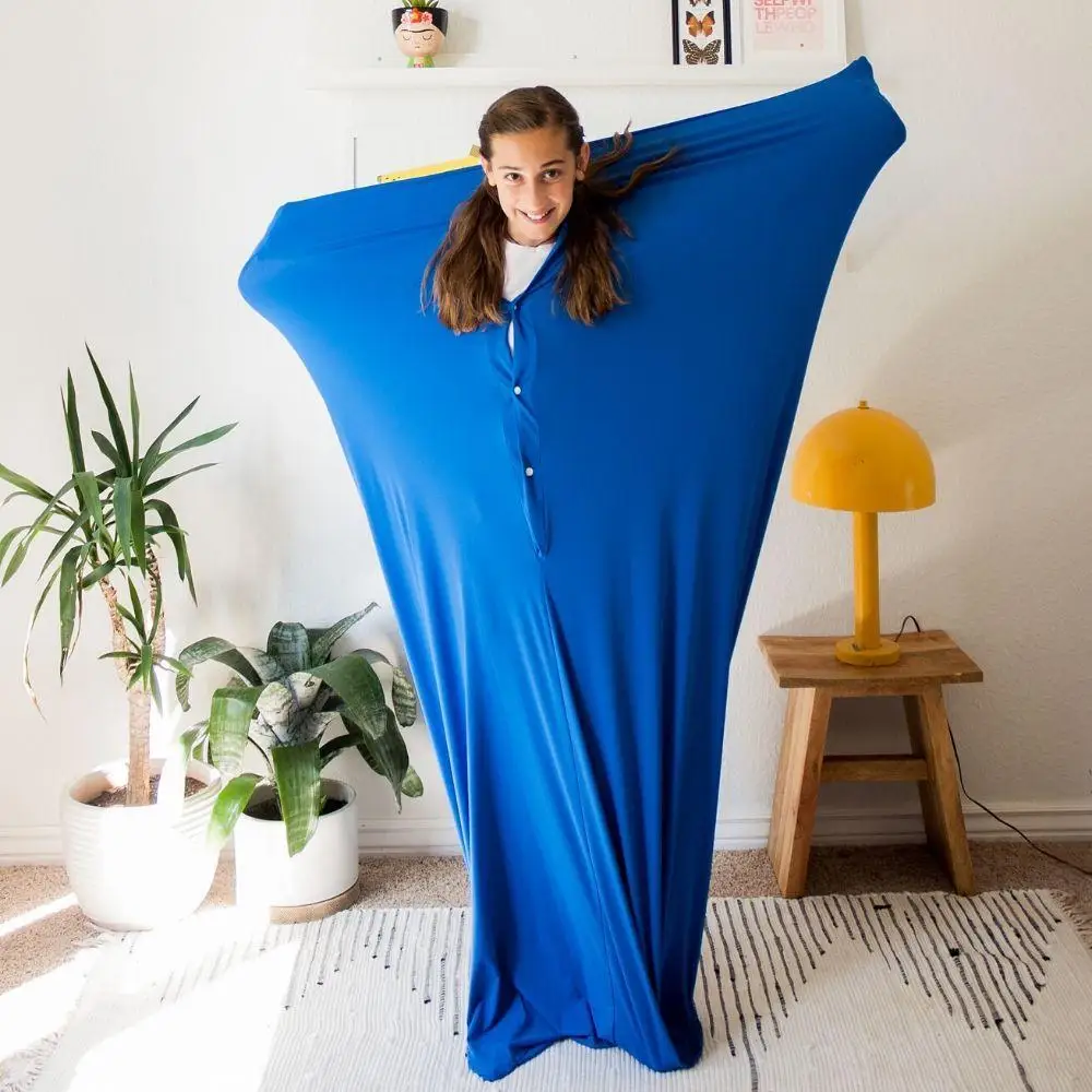 Sensory Body Sock To Relieve Stress Hyposensitivity Anxiety Stretchy Safe Comfortable Breathable Sack For Kids
