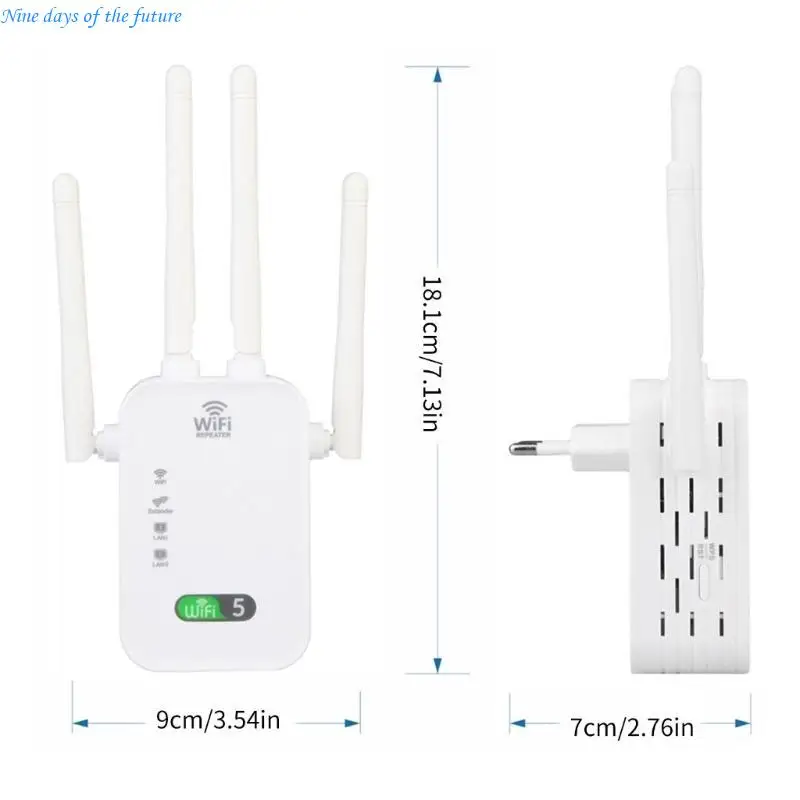 무선WiFi리피터 1200Mbps WiFi 확장기증폭기부스터 라우터 802.11N E65A