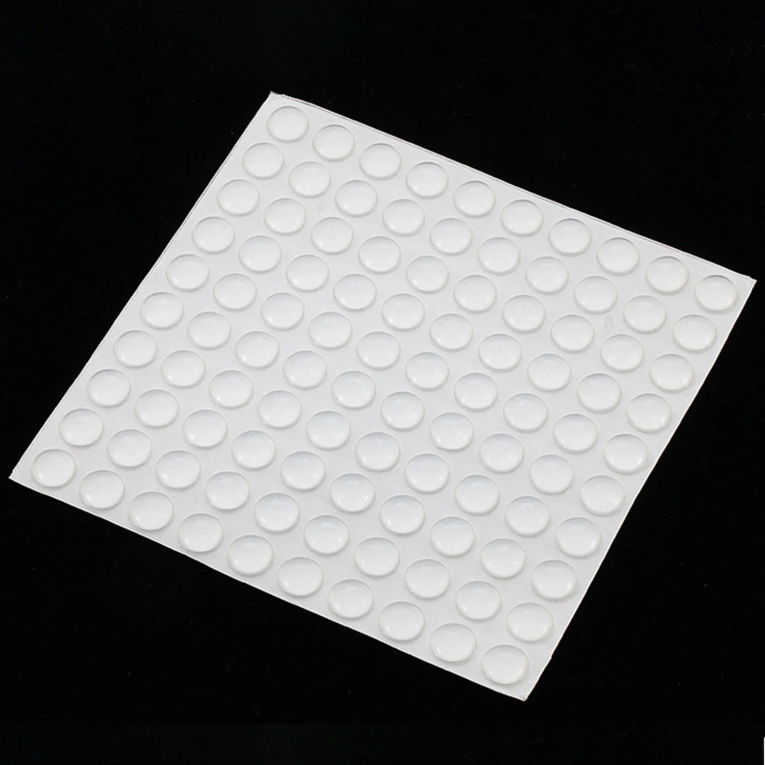 Silicone Furniture Pads 100Pcs Self Adhesive Door Stopper Rubber Damper Buffer Cabinet Bumpers Cushion Protective