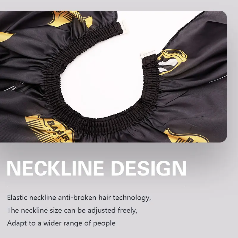 Haircutting Capes Antistatic Barber Hairdresser  Pattern Gown Waterproof Hairstyling Cloth Barbershop Styling Supplies Tools 6