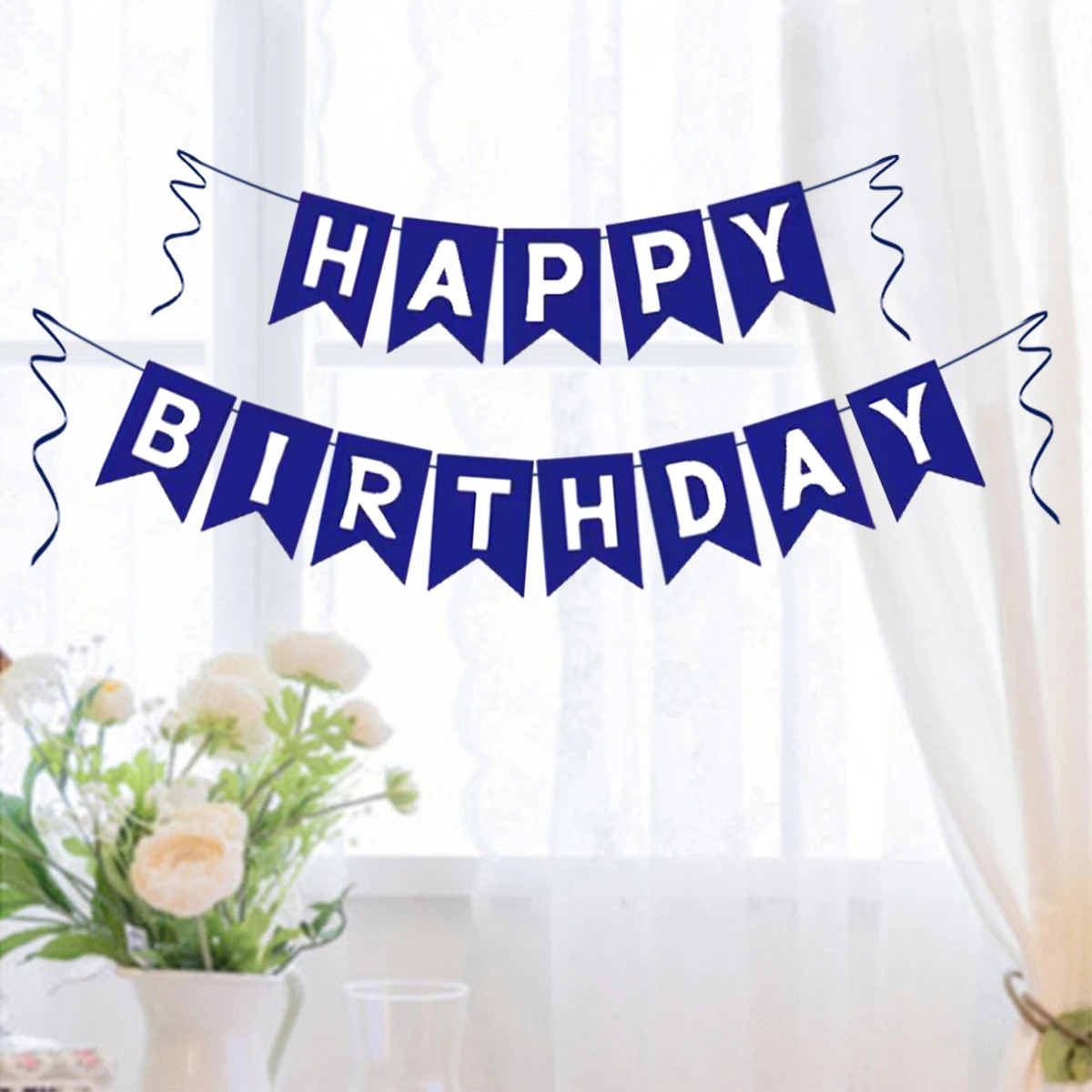 1set happy birthday lettering banner happy birthday party anniversary home decoration supplies Paper Birthday Banner Party Decorations