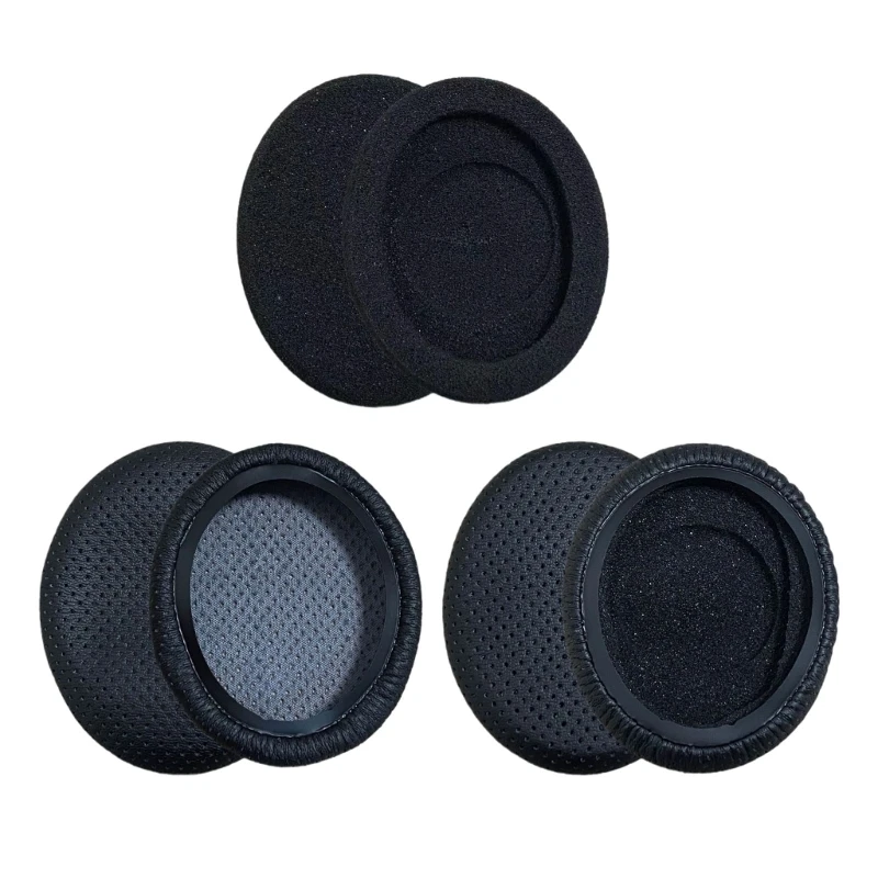 

Protein Leather Replacement Earpads Ear Pads Muffs Cushions For 160 165 USB Headphones Headsets