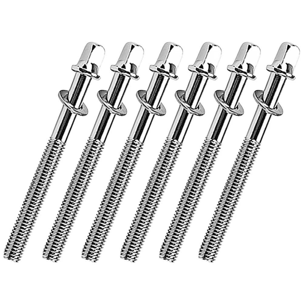

6pcs Snare Drum Tension Lug Screws Jazz Mounting Screws Replacement Drum Screws