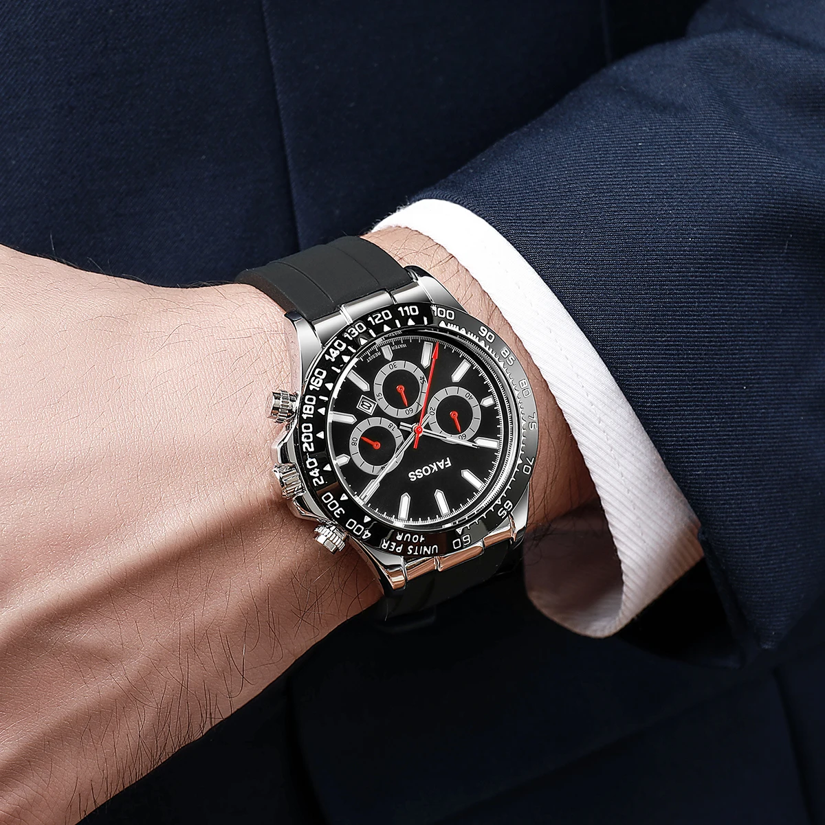 WWOOR Top Brand Luxury Mens Watch Silicone Sport Quartz Watch for Men Waterproof Date Luminous Male Wristwatch Relogio Masculino
