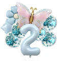 Blue number set 2