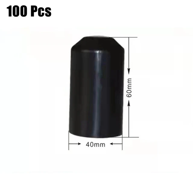 6 Capuchons Thermorétractables 15x45mm - Gaines Étanches Pour Câbles Électriques