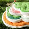Cute Hand Towel Cartoon Wipe Handkerchief Rag  Vegetable Shape  Towels for Kitchen Bathroom KidsHanging Towel Soft Dish cloth 6