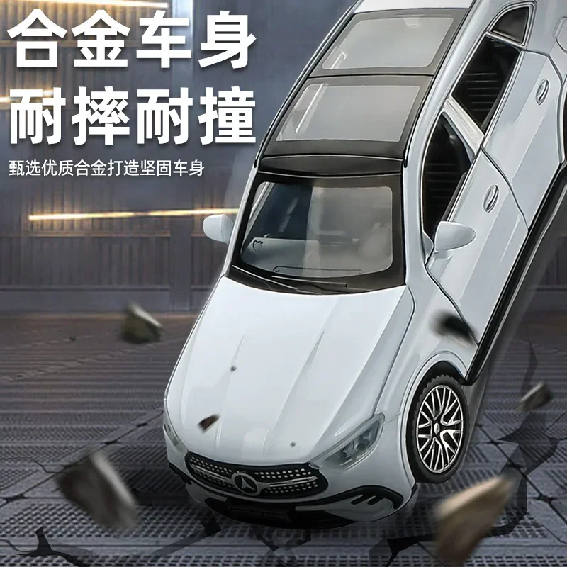 1:32 Mercedes-Benz GLC-400E SUV Alloy Car Model Diecasts Toy car Sound and Light Car Toys Collectibles For Kids Birthday Gifts 4