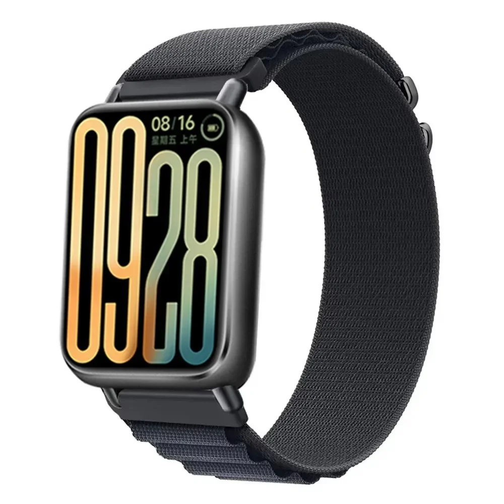 Premium Alpine Loop Nylon Strap - Adjustable Bracelet for Smartwatches and Fitness Trackers