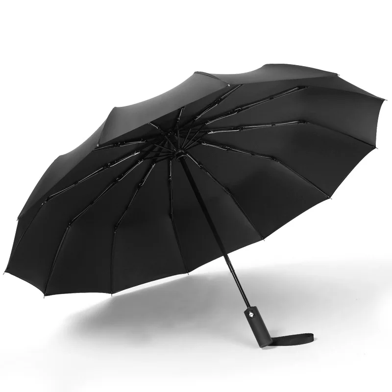 

Folding Umbrella Rain Men Automatic Umbrellas Windproof Male Parasol Rain Sun Umbrella UV Folding 12K Male Business