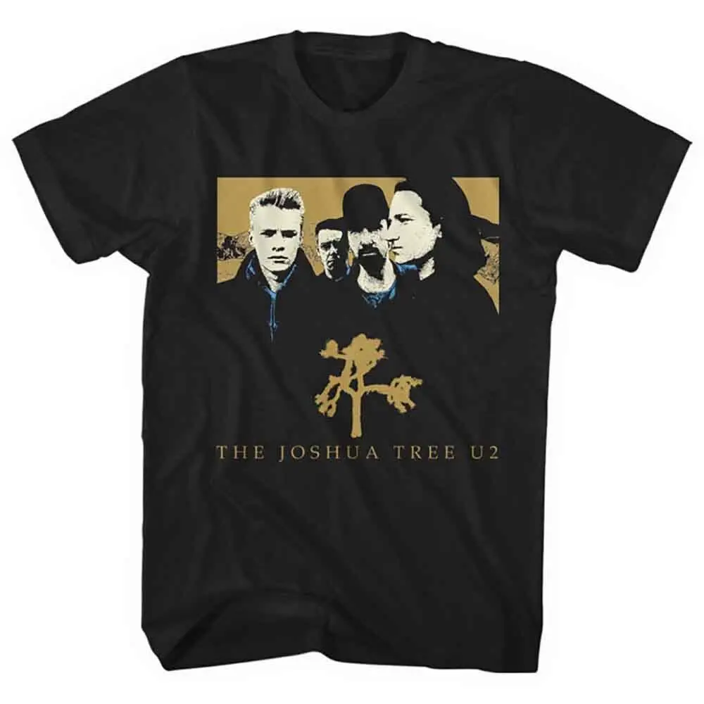 T-Shirt Da Uomo Autorizzata U2 Giosuè Tree