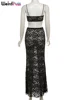 Weird Puss Sexy Mesh 2 Piece Set Women Hipster Midnight Summer Trend Mini Camisole+Skirts Stretch Nightclub Party Matching Suits 6