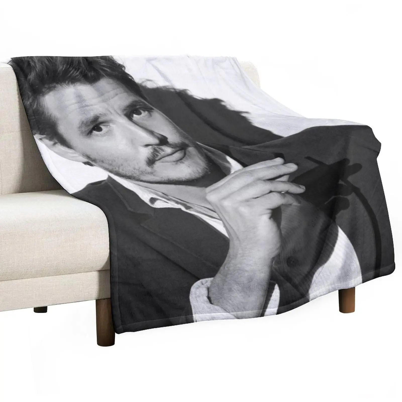 

Pedro Pascal Throw Blanket blankets and throws Luxury Throw Blanket