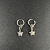 Boucles d'oreilles Punk Grunge Rock à rivets, chaîne, Cool, mode géométrique, goutte d'eau, gothique, breloque esthétique, bijoux, accessoires Hip Hop