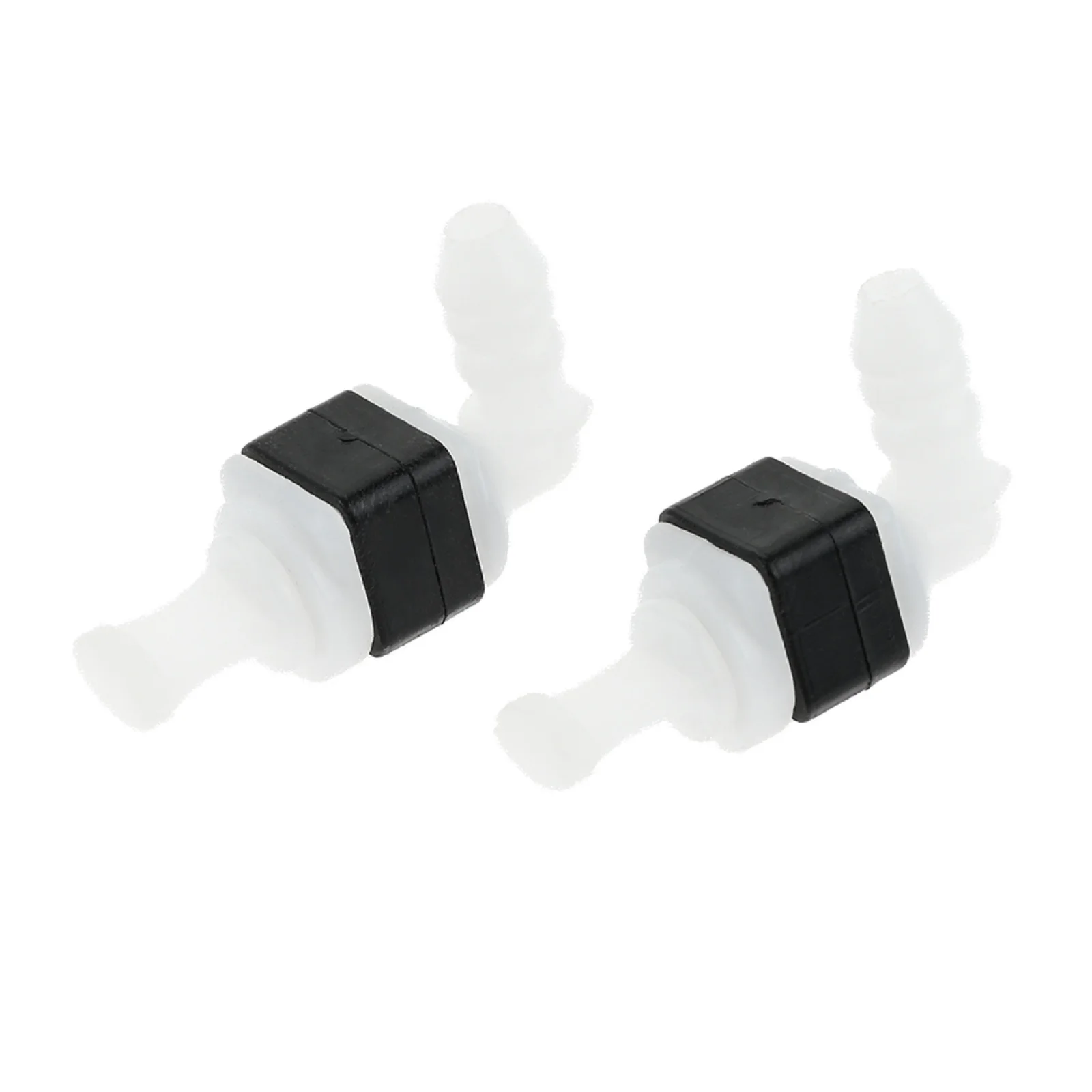 2Pcs Car Windshield Washer Nozzle Connector Elbow Clips Head 3B0955665C for A3 A4 A6 A8 Q5 Q7 TT Beetle Golf Jett Passat Octavia 5