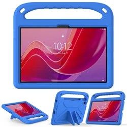 Shockproof Kids Cartoon Holder Tablet Cover with EVA Handle - Tab One K9 8.7 (Blue)