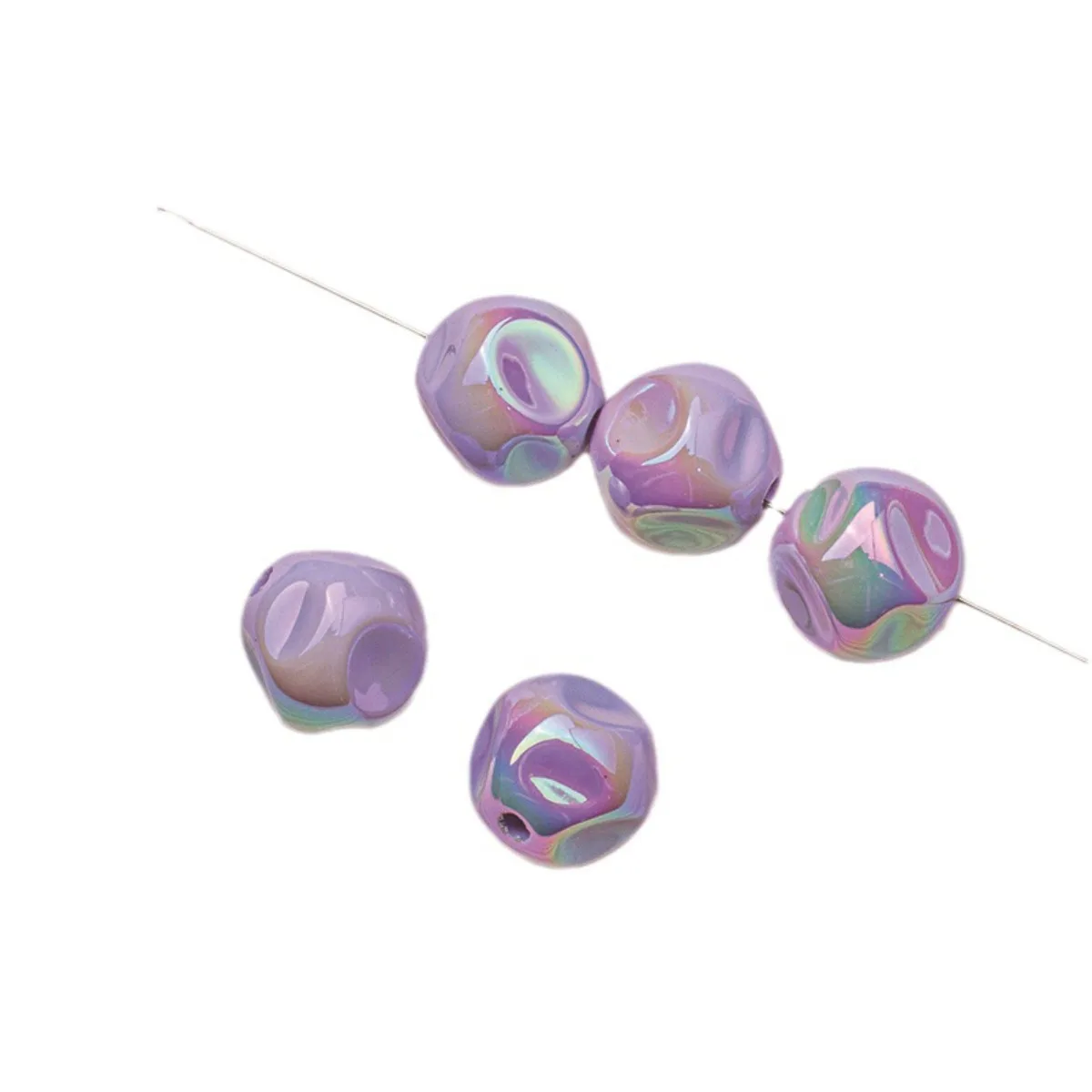Acrylic Irregular Beads 4