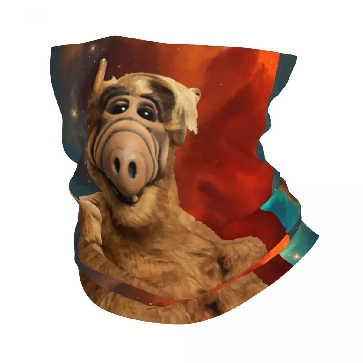 

Зимняя повязка на голову Gordon In The Galaxy Alf, обогреватель шеи для мужчин и женщин, походный велосипедный шарф-труба, бандана для лица, гетры