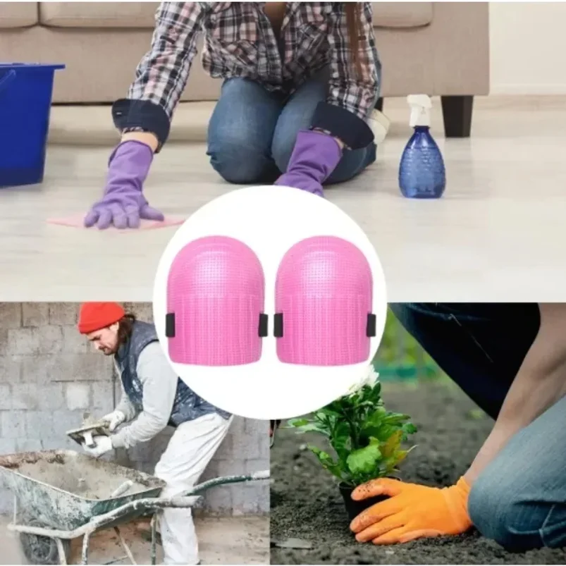 Protective Knee Pad EVA Foam Working Soft Padding Workplace Safety Self Protection Sport Kneepads for Gardening Cleaning 2Pcs knee pad