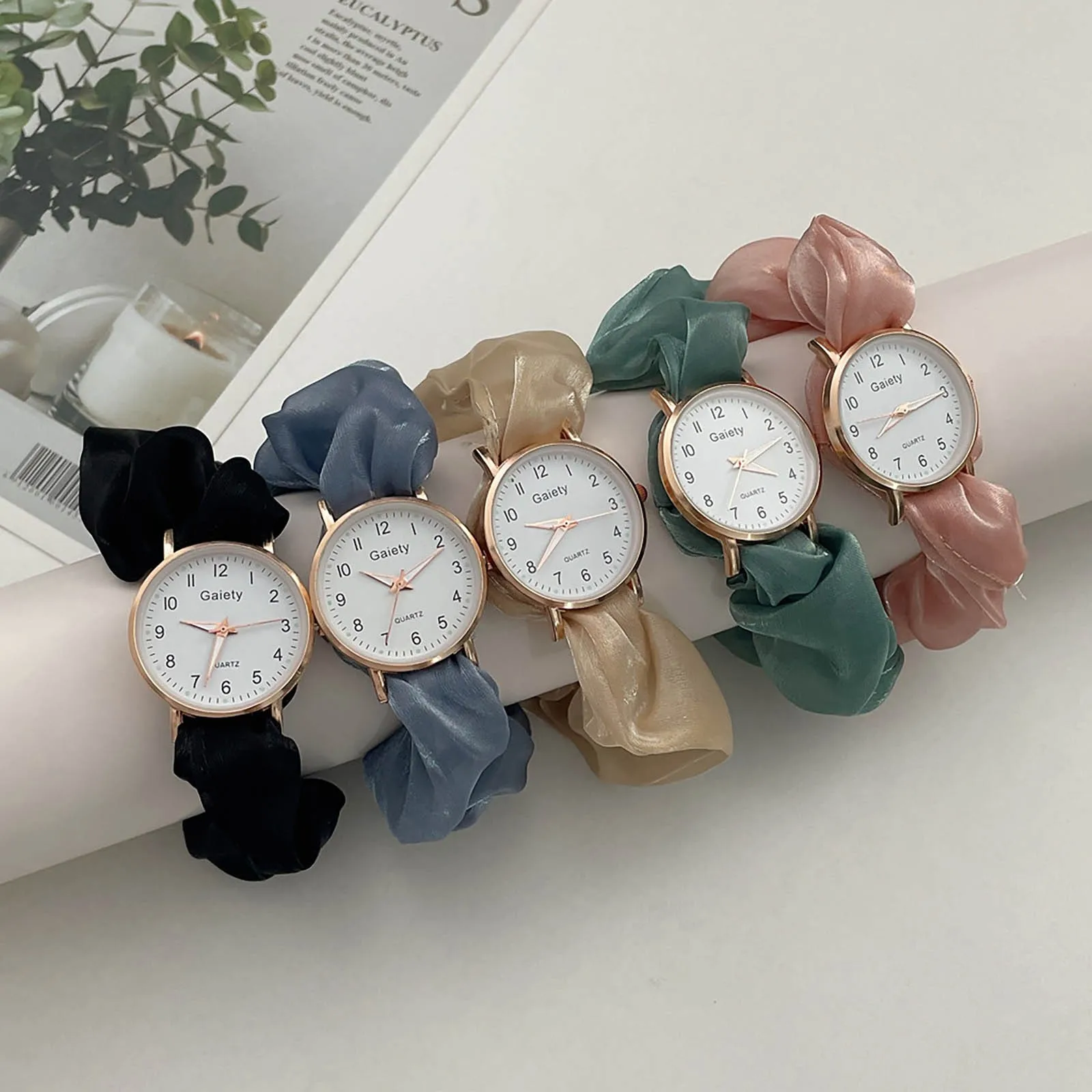 

Fashion Ribbon Digital Watch Women Analog Quartz Wristwatches Fashion Women Watch Jewelry Relogio Feminino Zegarek Damski