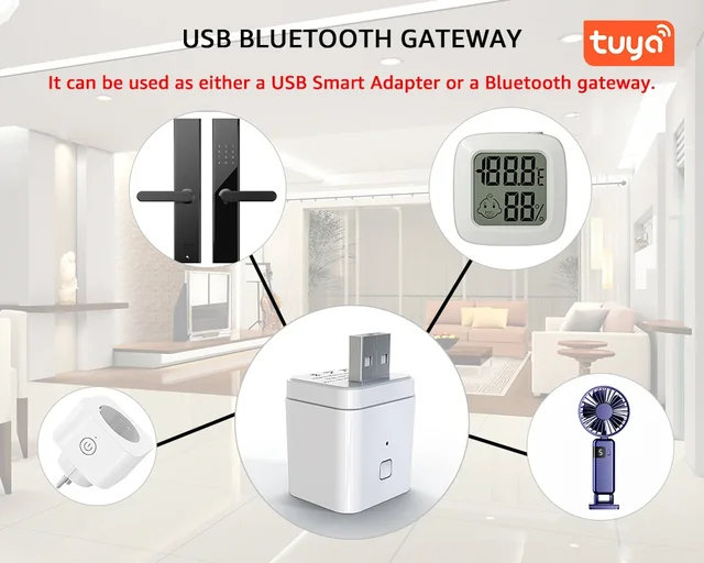 Tuya Bluetooth Gateway and Multi-mode Gateway Smart Home Devices Smart Automation for Alexa Google Smart Life 2