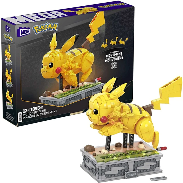 MEGA Pokemon Building Toy Kit Bulbasaur Set with 3 Action Figures