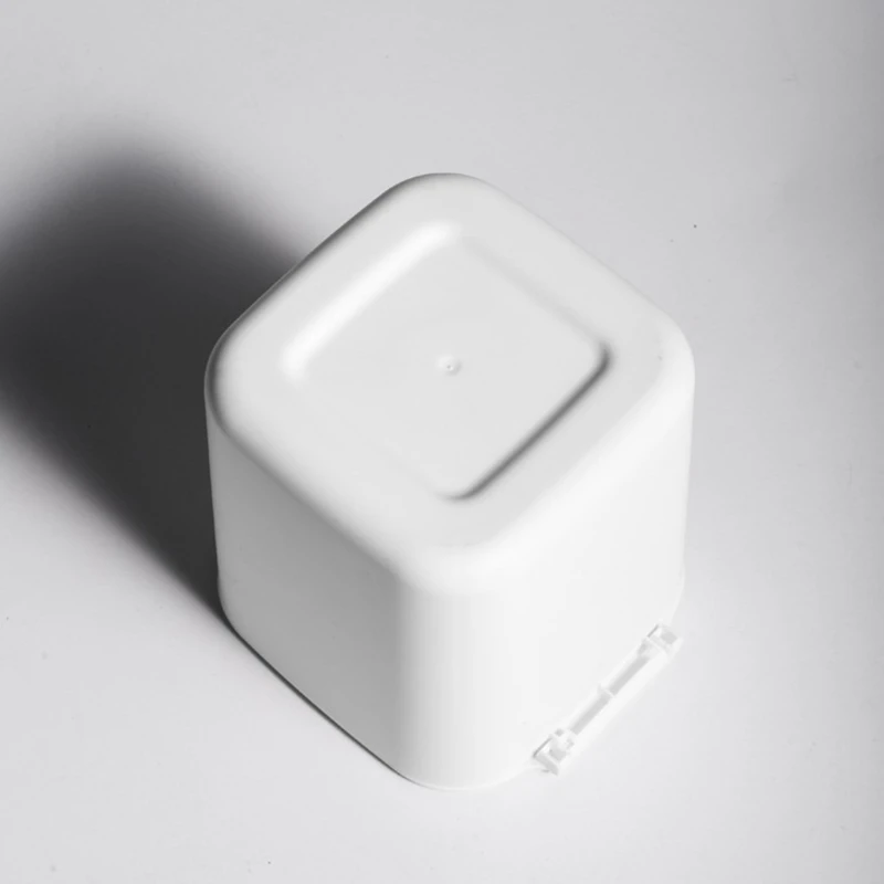 

Mini Desktop Trash Can Tabletop Waste Bin with Lid Countertop Garbage Basket Trashbox Dustbin Barrel Home Office Desk Decoration