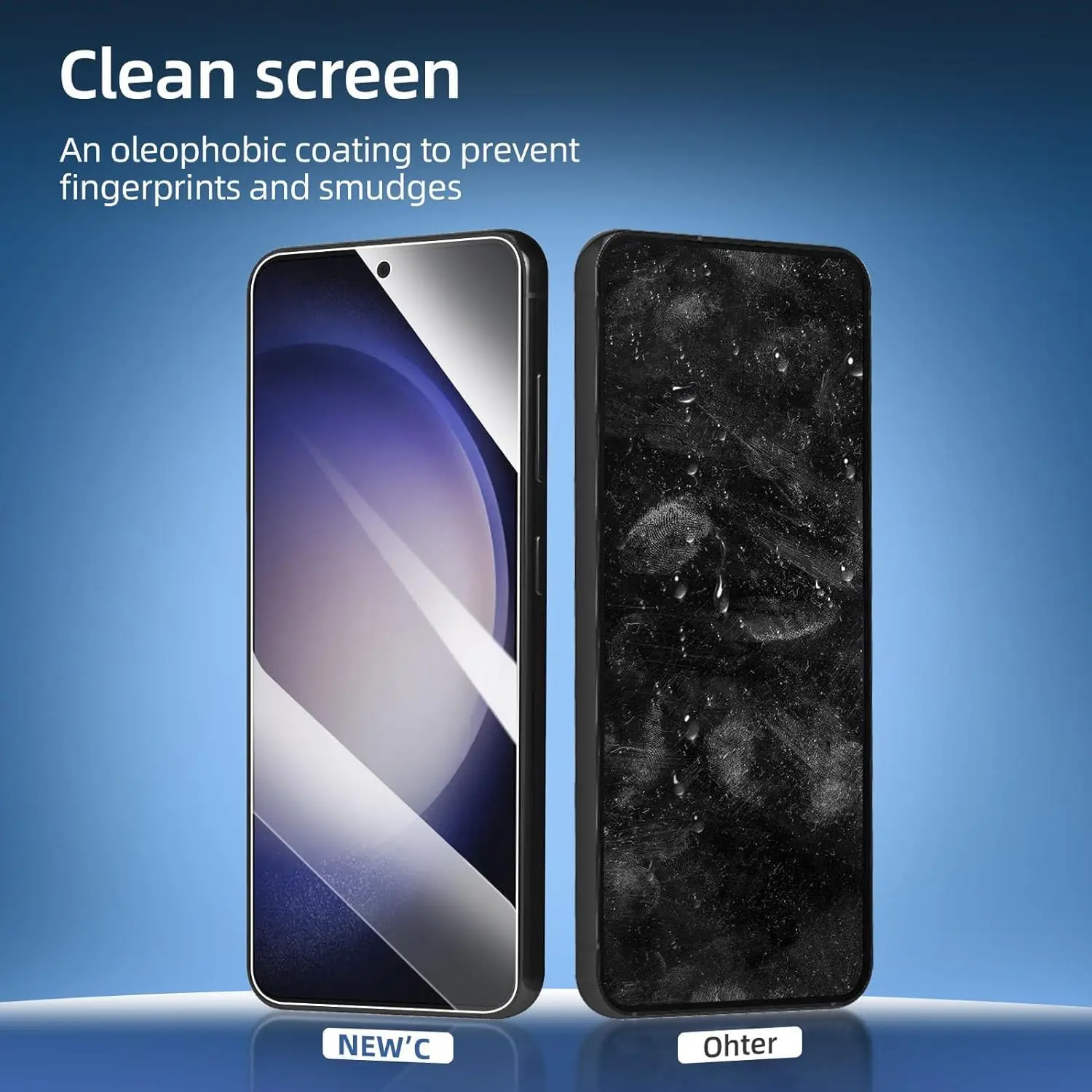 Premium Tempered Glass Screen Protectors - Pack of 1/4