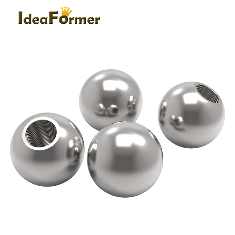 

IdeaFormer 9/12 pcs Steel Smooth Gasket Beads K800 10x9 mm K800 Drilling Steel Ball 3d Printer Accessories
