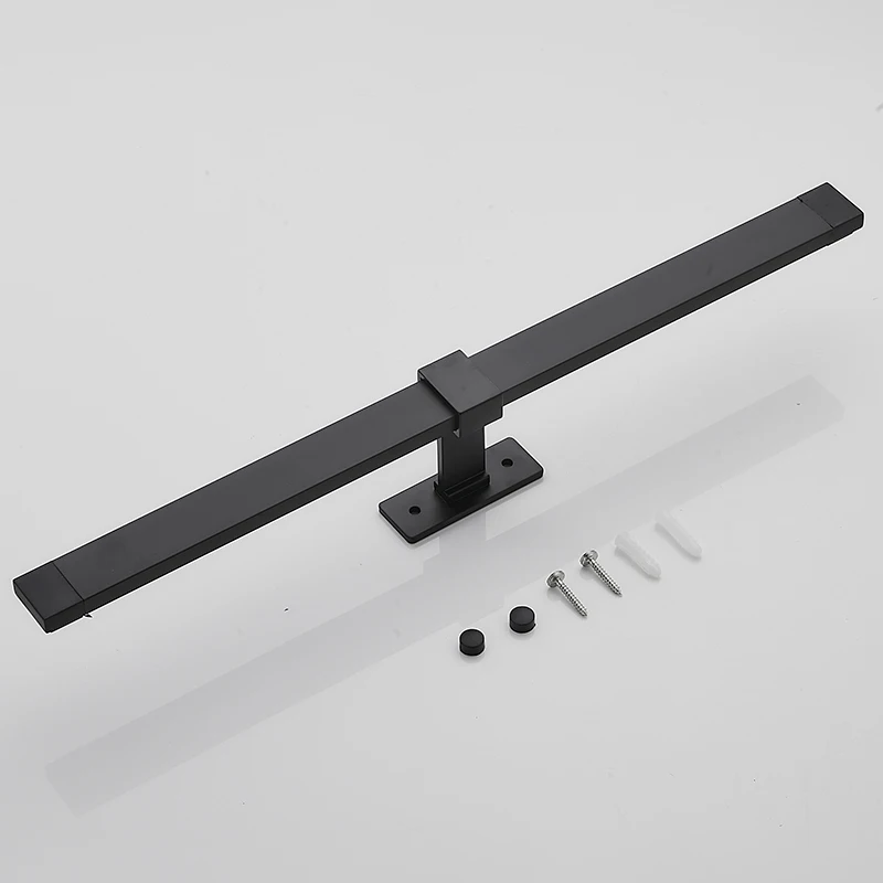 Black towel bar shelf space aluminum bathroom towel bar Creative bars kitchen bathroom rack